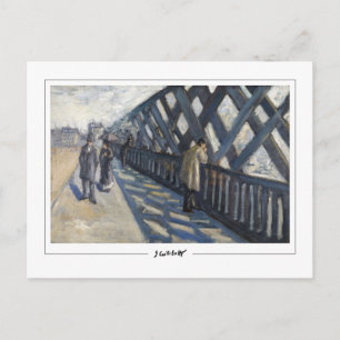 Gustave Caillebotte #298 - Tarjeta postal de arte
