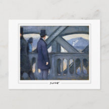 Gustave Caillebotte #381 - Tarjeta postal de arte