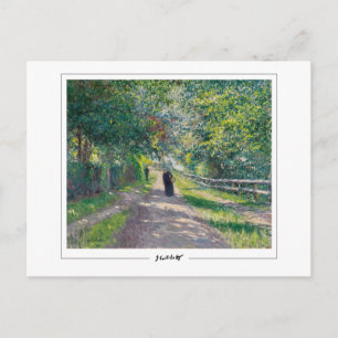 Gustave Caillebotte #3 - Tarjeta postal de arte fi