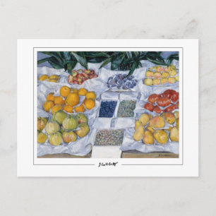 Gustave Caillebotte #5 - Tarjeta postal de arte fi