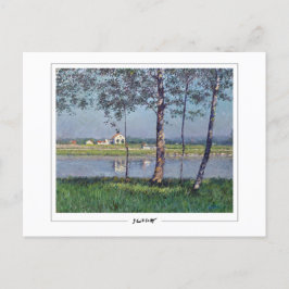 Gustave Caillebotte #67 - Postal Bella Artes