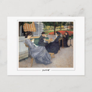 Gustave Caillebotte #9 - Tarjeta postal de arte fi