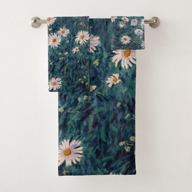 Gustave Caillebotte - Cama de Daisies, detalle (In situ)