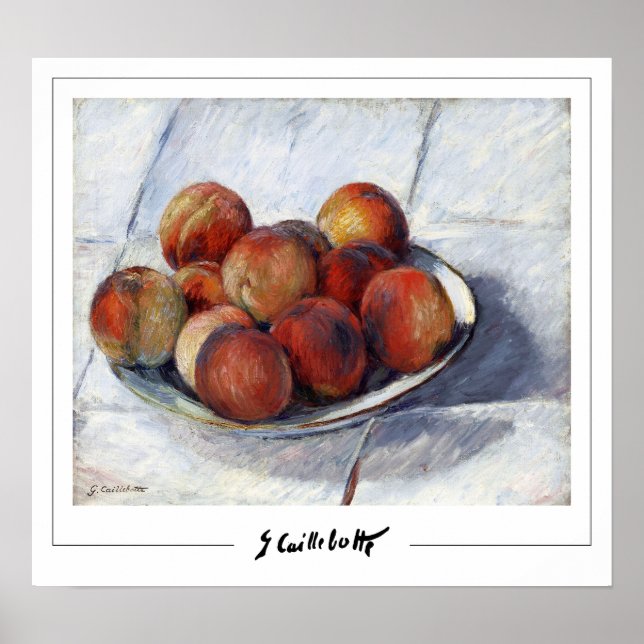 Gustave Caillebotte Zedign Poster de Arte #125 (Frente)