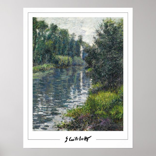 Gustave Caillebotte Zedign Poster de Arte #138 (Frente)