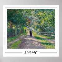 Gustave Caillebotte Zedign Poster de arte #3