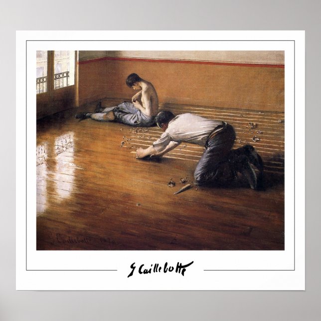 Gustave Caillebotte Zedign Poster de Arte #39 (Frente)
