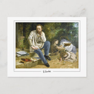 Gustave Courbet #301 - Tarjeta postal de arte fino