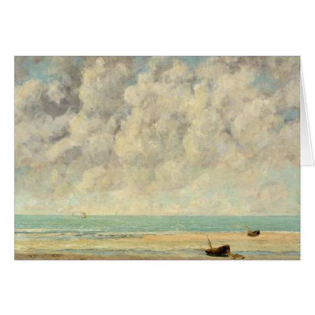 Gustave Courbet | Mar Cálido (Anverso (Horizontal))