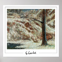 Gustave Courbet Zedign Poster de Arte #15