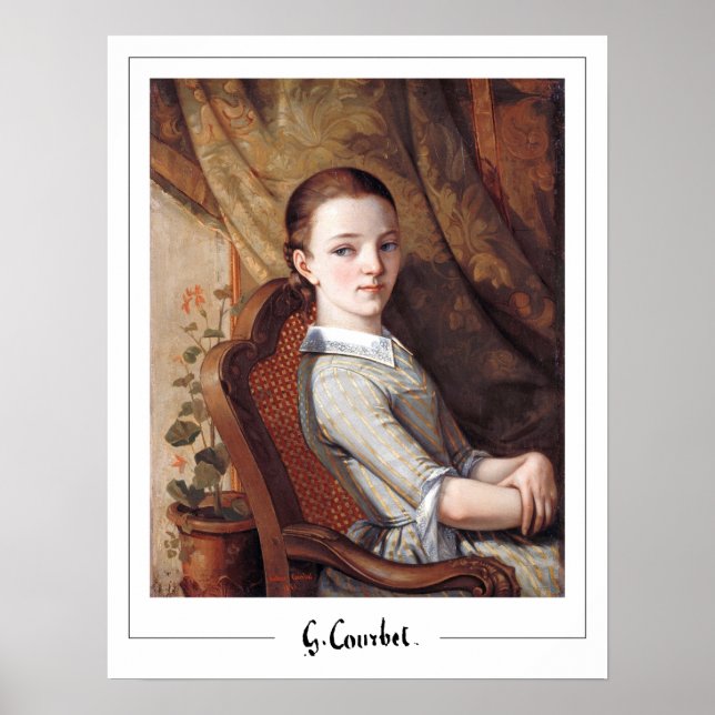 Gustave Courbet Zedign Poster de arte #159-2 (Frente)