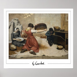 Gustave Courbet Zedign Poster de arte #175-2