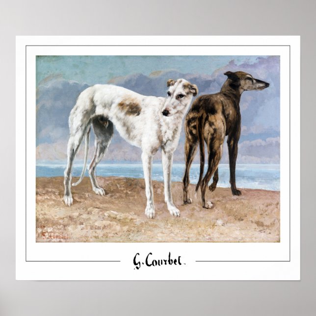 Gustave Courbet Zedign Poster de Arte #189 (Frente)