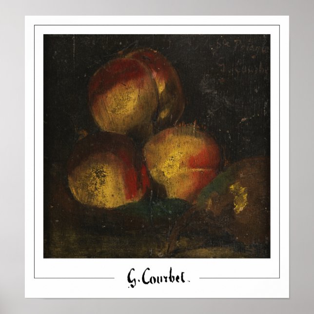 Gustave Courbet Zedign Poster de arte #273-2 (Frente)