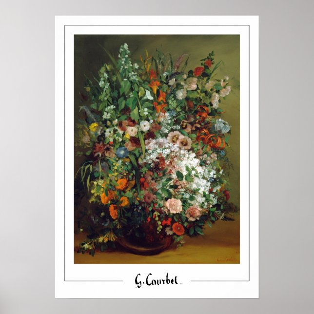 Gustave Courbet Zedign Poster de Arte #282 (Frente)
