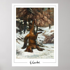 Gustave Courbet Zedign Poster de arte #304-2