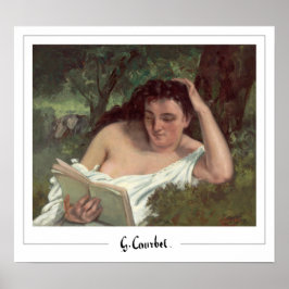 Gustave Courbet Zedign Poster de arte #347-2