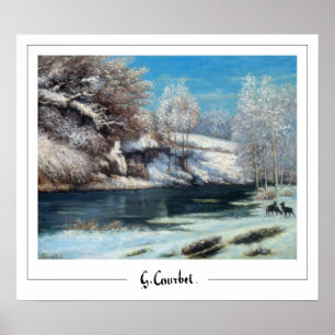 Gustave Courbet Zedign Poster de arte #8-2