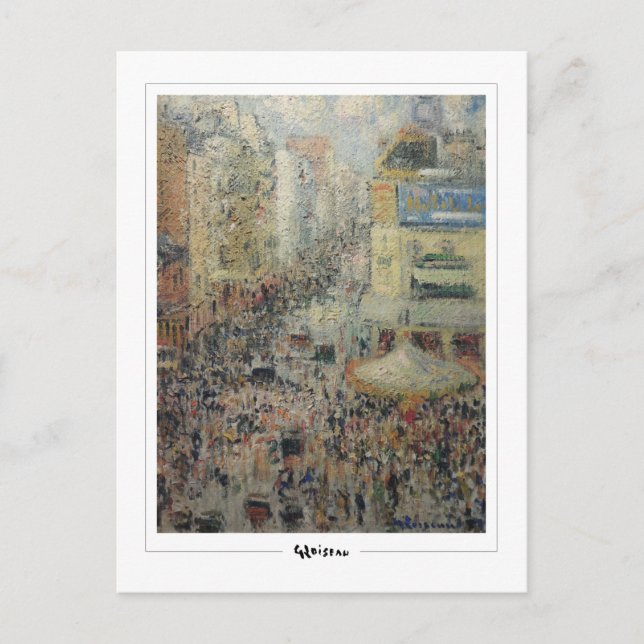 Gustave Loiseau #309 - Postal Bella Artes (Anverso)