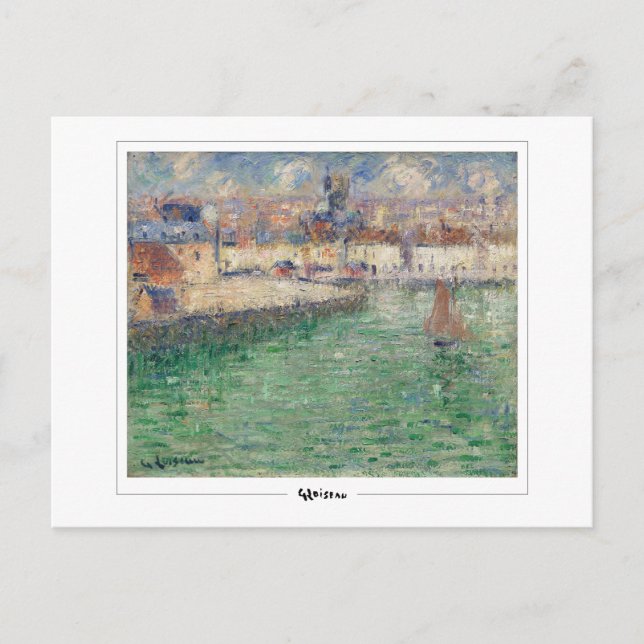 Gustave Loiseau #377 - Postal Bella Artes (Anverso)