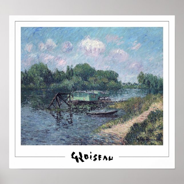 Gustave Loiseau Zedign Poster de arte #1 (Frente)