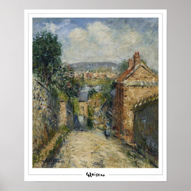 Gustave Loiseau Zedign Poster de Arte #332 (Frente)