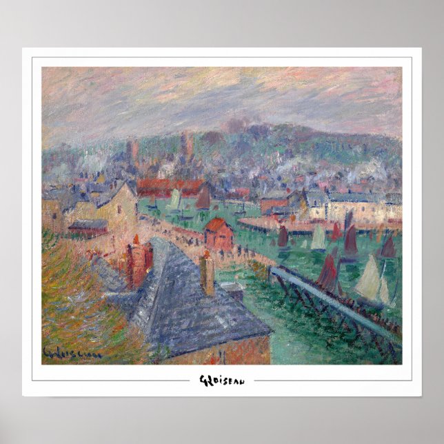 Gustave Loiseau Zedign Poster de Arte #339 (Frente)