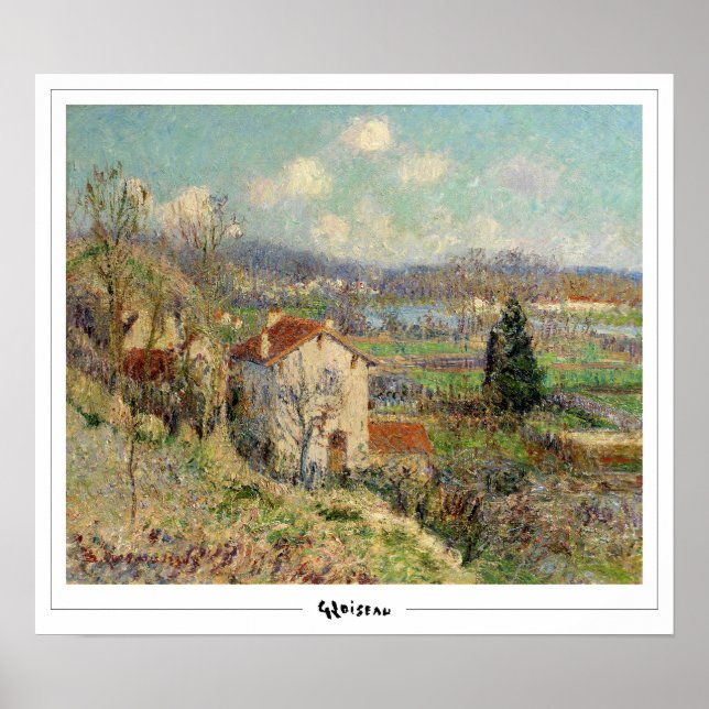 Gustave Loiseau Zedign Poster de Arte #356 (Frente)