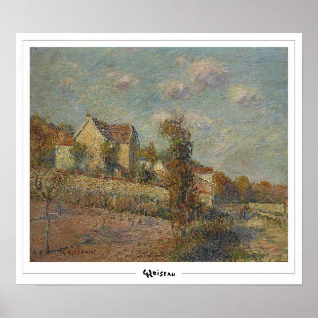 Gustave Loiseau Zedign Poster de Arte #362 (Frente)