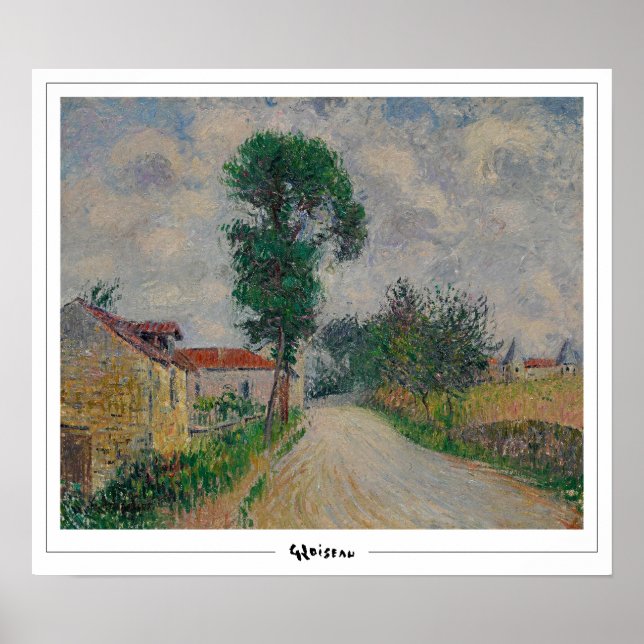 Gustave Loiseau Zedign Poster de Arte #366 (Frente)