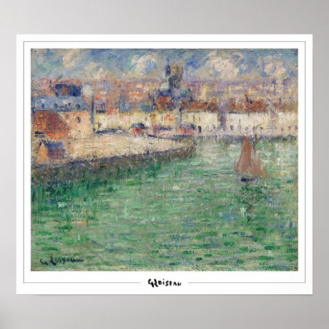Gustave Loiseau Zedign Poster de Arte #377 (Frente)