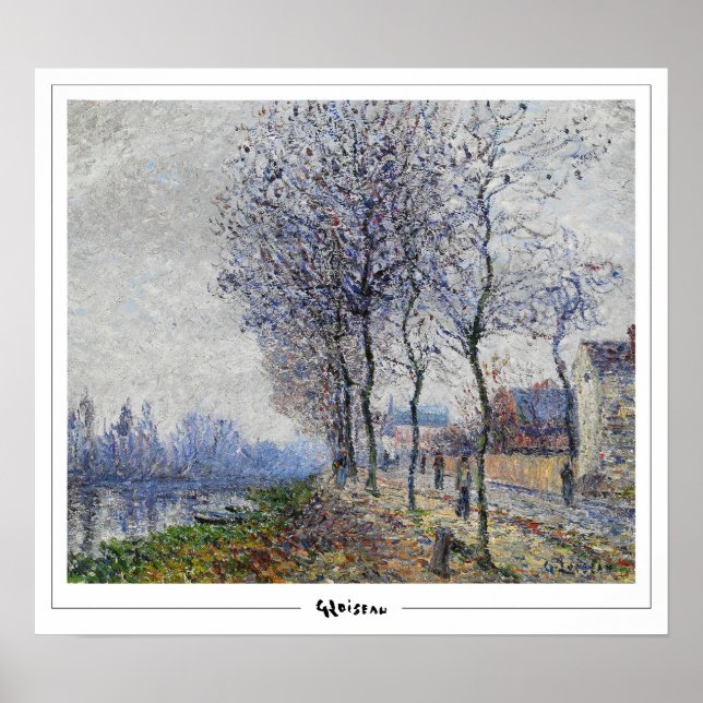 Gustave Loiseau Zedign Poster de arte #5 (Frente)