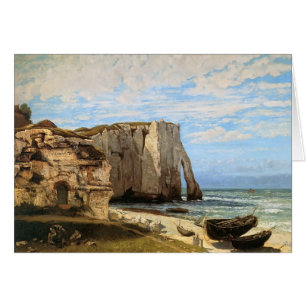 Gustavo Courbet- los acantilados en Etretat