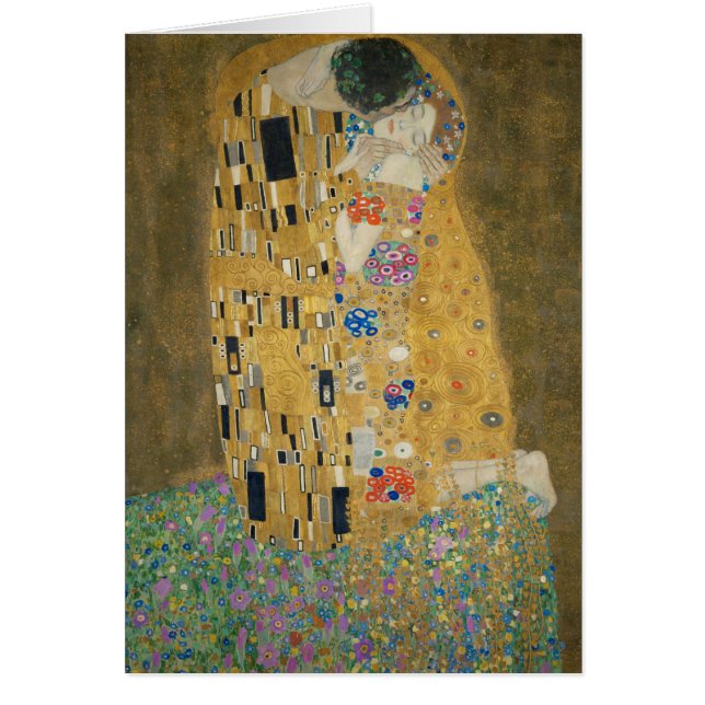 Gustavo Klimt - el beso (Frente)