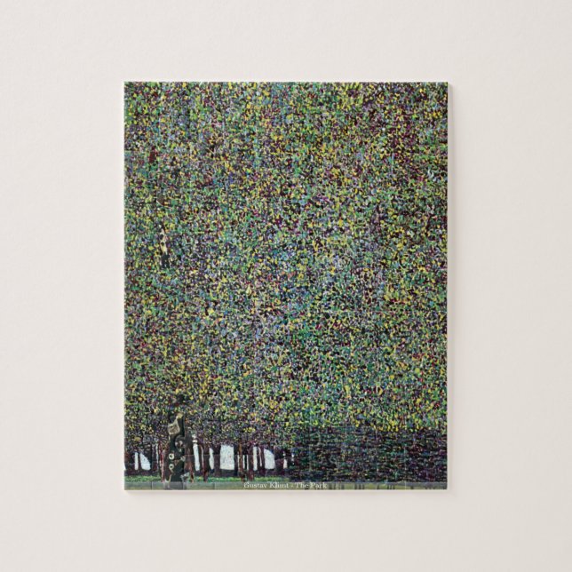 Gustavo Klimt - el rompecabezas del parque (Vertical)