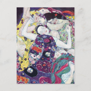 Gustavo Klimt la postal de la Virgen