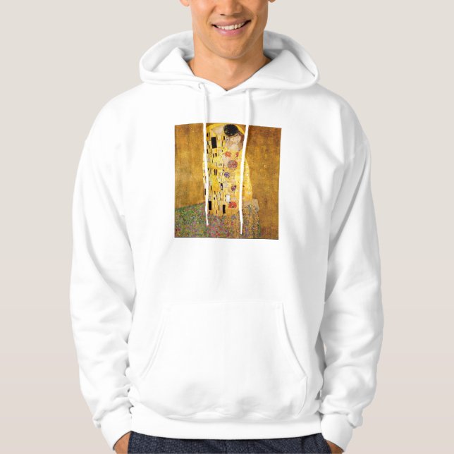 Gustavo Klimt la sudadera con capucha del beso (Anverso)