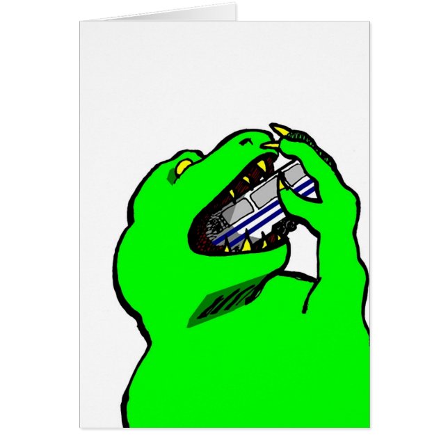 Gusto fresco cualquier tarjeta de la ocasión (Frente)