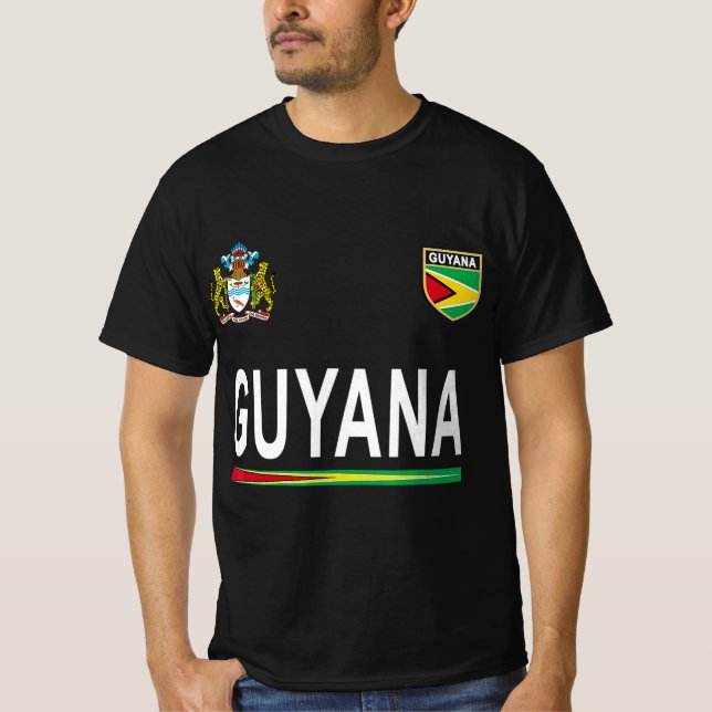Guyana Cheer Jersey 2017 Football Guyana (Anverso)