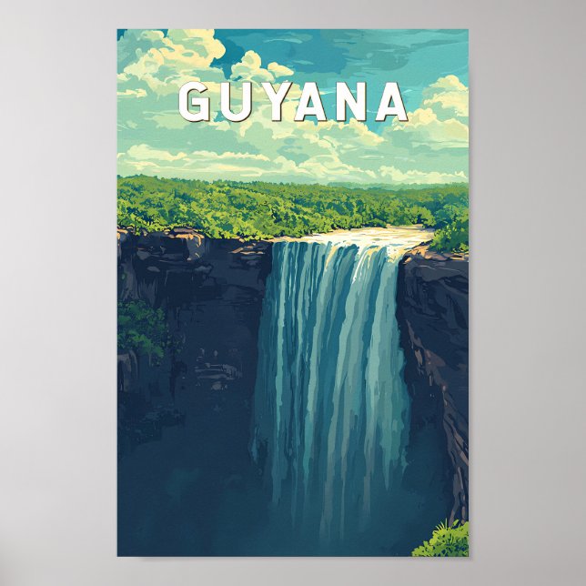 Guyana Ilustracion Viaje al arte de cosechar (Frente)