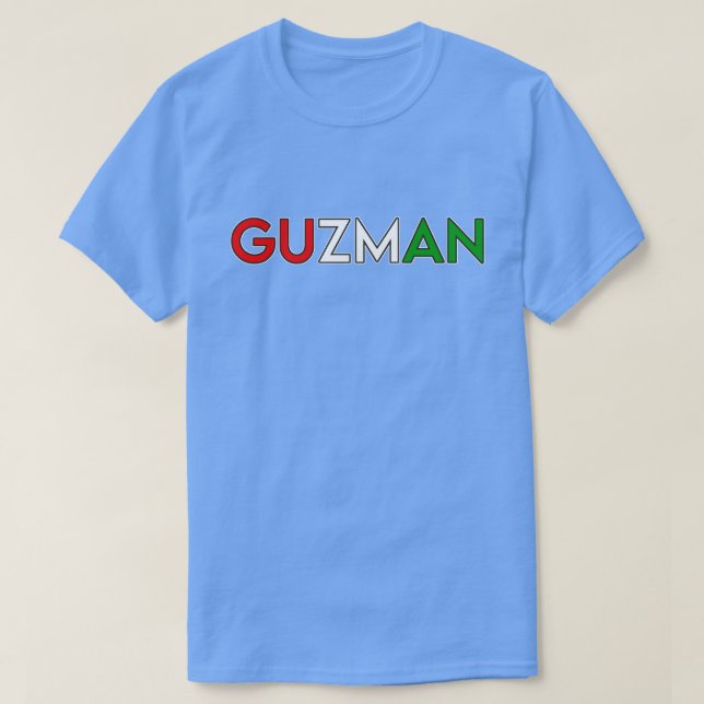GUZMAN 01 - Camiseta masculina (Diseño del anverso)
