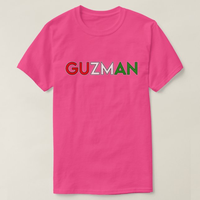 GUZMAN 01 - Camiseta masculina (Diseño del anverso)