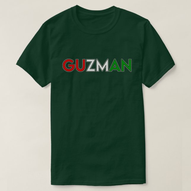GUZMAN 01 - Camiseta masculina (Diseño del anverso)