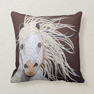 Gwnndelyn, almohada del collage del potro galés