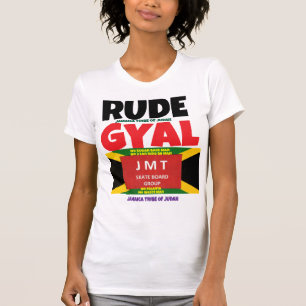 GYAL BRUTA.  Camiseta femenina de ajuste delgado B