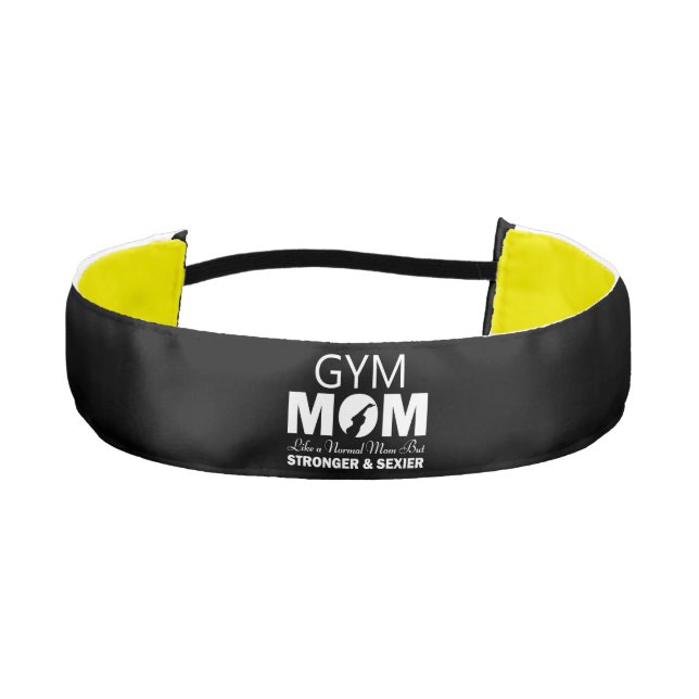 Gym Mom 1.5" Banda De Cabecera No Slip (Anverso)