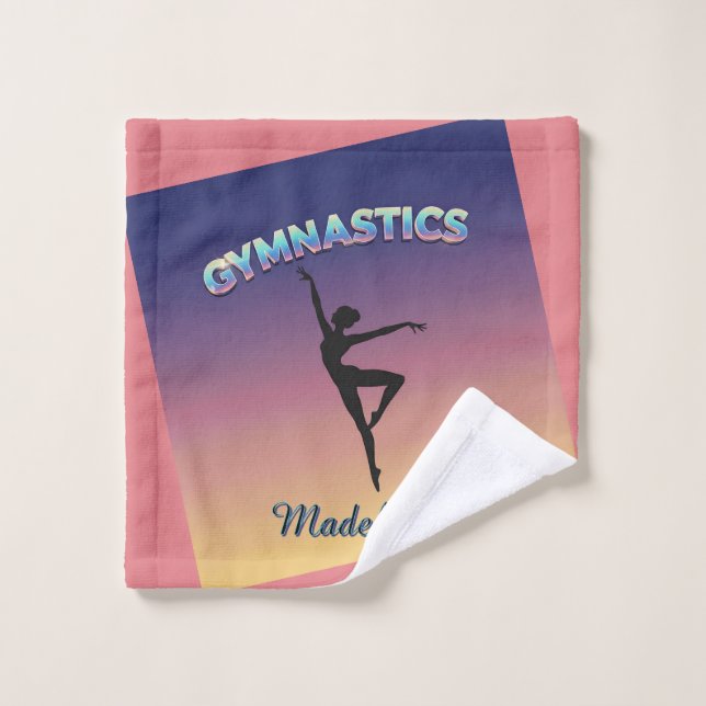 Gym Twist Holographic Gymnastics Sunset Custom (Toallita)