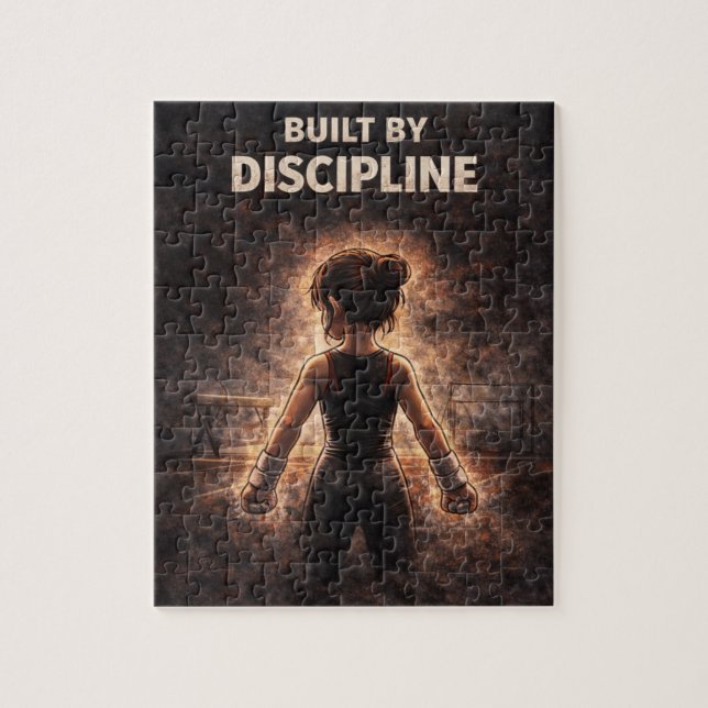 Gymnast Motivation Puzzle Powerful Athlete Mindset (Vertical)