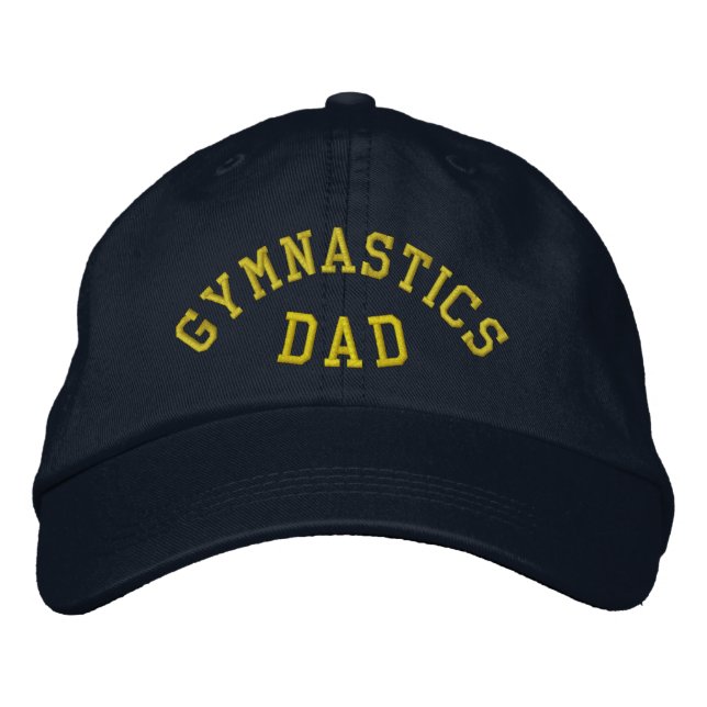 GYMNASTICS DAD Embroidered Gorra (Anverso)