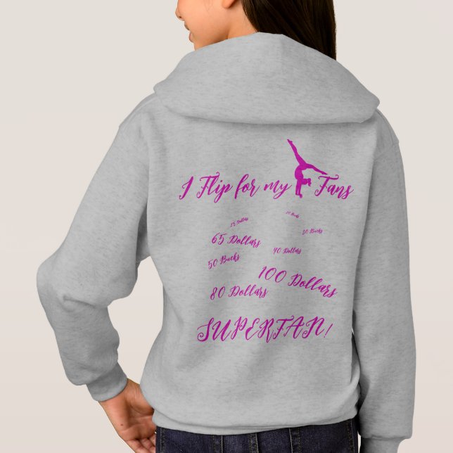 Gymnastics Fundraiser Hoodie (Reverso)